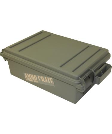MTM ACR4-18 Ammo Crate Utility Box,Green,Medium