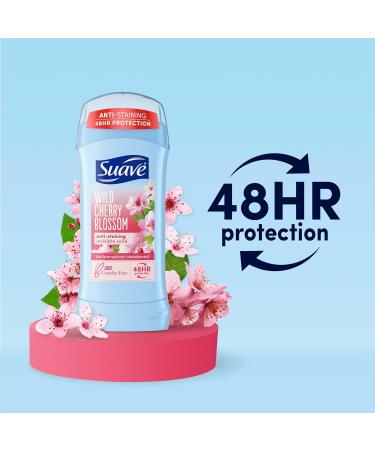 Suave Women s Deodorant Bundle - Wild Cherry Blossom 2-Pack | Invisible Solid & Dry Spray | 48H Antiperspirant Protection - Buy Online on SooperMarket.com