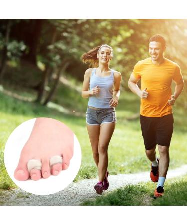 Soft Toe Separator for Corns & Overlapping Toes - Sweat Absorbing & Breathable - 1oz Pack - Buy Online on SooperMarket.com