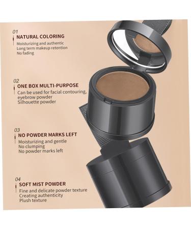 2Pcs Root Touch Up Powder Hairline Powder for Women Dark Brown & Light Brown Hair Loss Concealer Water & Sweat Resistant Hairline Powder for Thinning Women Men Hair Volume Powder Root Cover Up Hairli - Buy Online on SooperMarket.com
