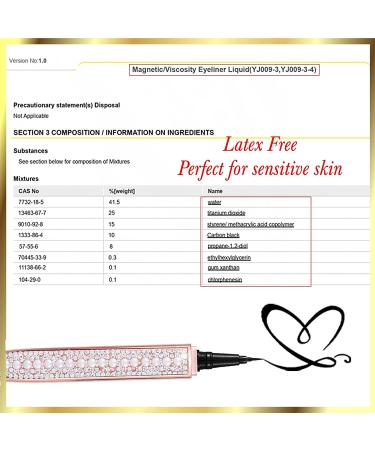 Eyelash Glue Pen 2 in 1 Self-Adhesive Liner | Waterproof Latex-Free Formula for Strong Hold | Ideal for False Lashes - Pearl&Diamond-Black Packaging - Buy Online on SooperMarket.com