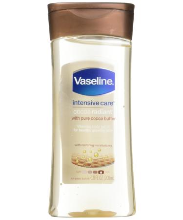 Vaseline Total Moisture Cocoa Radiant Body Gel Oil - 6.8 oz - 2 pk