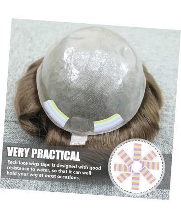 Angoily 8 Sheets Traceless Wig Installation Kit - Lace Front Tape Toupee Tape & Bold Hold for Perfect Hairline - Buy Online on SooperMarket.com