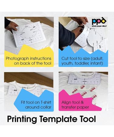 PPD Premium Light T-Shirt Transfer Paper - 40 Sheets, 8.5x11 - PPD001-40 - Buy Online on SooperMarket.com