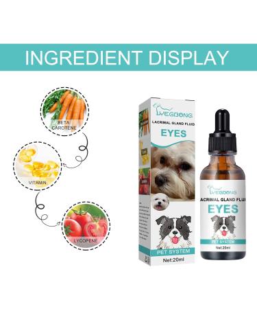 Eye Care Tear Stain Remover for Dogs & Cats - Effective Eye Drops for Inflammation - Better than Ointment - Buy Online on SooperMarket.com