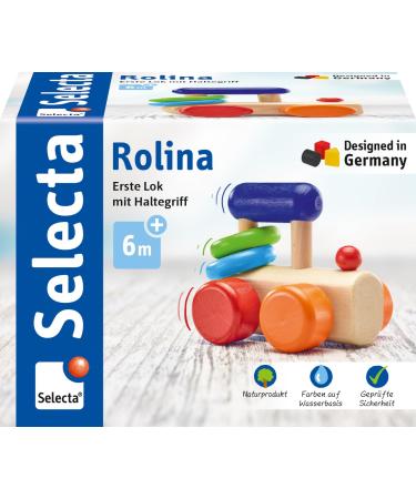 Selecta 61028 Rolina locomotive grasping toy 8.5 cm