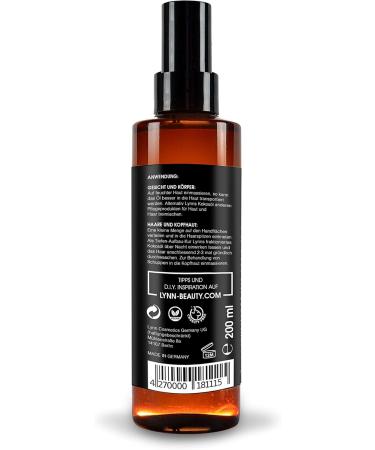 Liquid Coconut Oil by Lynn | 100% Natural MCT Oil with Atomizer | Moisturizer for Skin & Hair | 200ml Fractionated Coconut Oil - Buy Online on SooperMarket.com