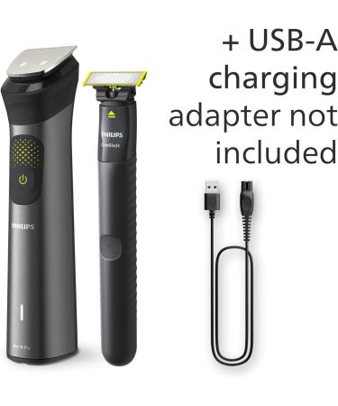 Philips Series 9000 13-in-1 Trimmer + OneBlade Grooming Set | MG9530/15 | 27 Length Settings | USB-A | Precise Trim & Shave - Buy Online on SooperMarket.com
