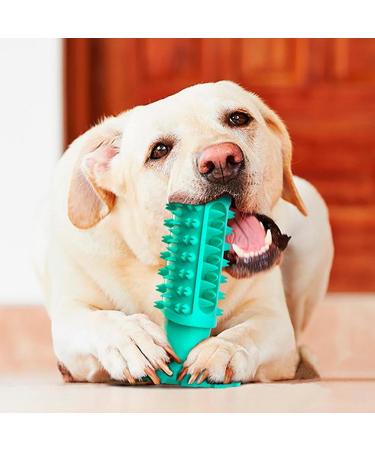 Shenrongtong Dog Toys for Teeth Grinding | Conical Tooth Care for Puppies | Classic Sound Dog Toothbrush (Lake Blue) | Veterinary & Animal Shop Essential - Buy Online on SooperMarket.com
