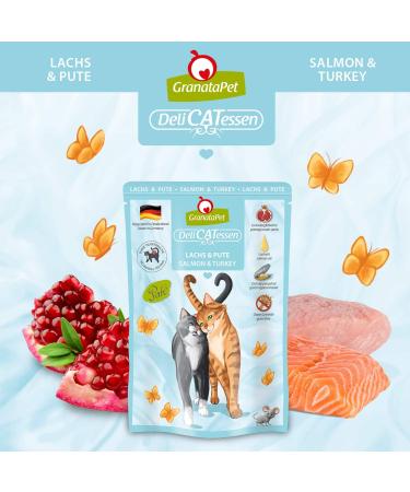 Granapet Delicatessen Multipack 1 - Grain-Free Wet Cat Food with High Meat & Quality Oils 6 x 85g - Perfect Trial Package for Cats - Buy Online on SooperMarket.com