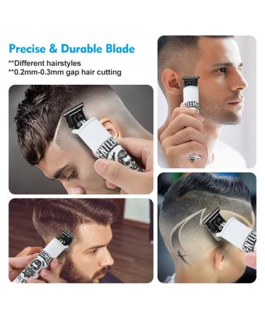 BESTBOMG Electric Clippers - Rechargeable Cordless T-Blade Trimmer & Beard Grooming Kit for Men - Buy Online on SooperMarket.com