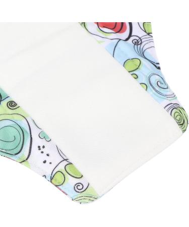 5-Pack Washable Cloth Menstrual Pads for Women - Reusable Bamboo Mama Pad Liners - Buy Online on SooperMarket.com