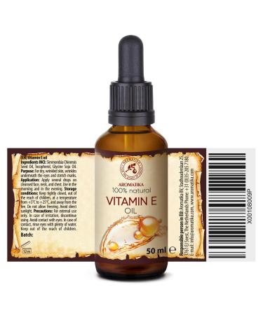 Vitamin E Oil 50ml Nourishing Face & Body Care | Hair & Cosmetics - 1 Pack - Buy Online on SooperMarket.com
