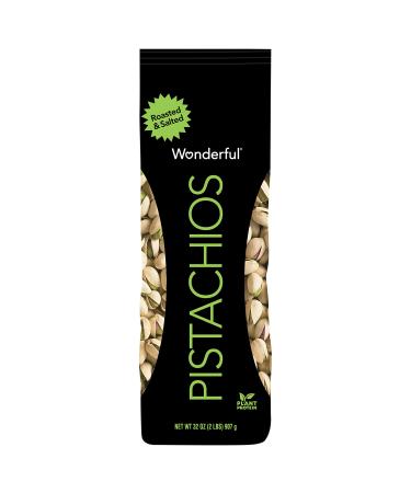 Wonderful Pistachios Roasted and Salted 32 Ounce