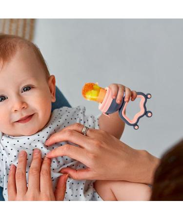 Buy Neamou Blue Baby Fruit Feed Pacifier | Silicone Food Feeder & Teething Toy for Babies - Buy Online on SooperMarket.com
