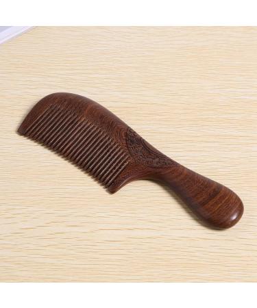 jklashfi 3X Unisex Sandalwood Comb Women Men Home Travel Wood Anti-Static Fine-Tooth Comb Wooden Handles Hair Comb - Buy Online on SooperMarket.com