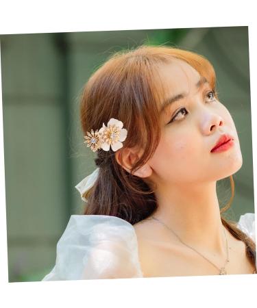 ABOOFAN 1 Pair Bridal Hair Accessories Wedding Hair Accessories Fairy Jewelry for Women Hair Comb Wedding Hair Combs for Wedding Hair Combs for Women Decorative Light Luxury Hairpin Bride - Buy Online on SooperMarket.com