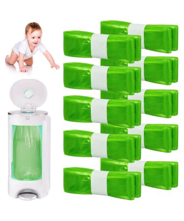 10 pieces of environmentally friendly refill foil rings Refilling cassette: NizirioOo diaper -loose filler foil rings Refilling bags compatible with Tomme Tipee Twist & Click Sangenic Tec Simplee Sangic