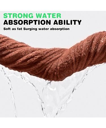 Extra Absorbent Microfiber Dog Towels - 4 Pack for Small & Medium Dogs - Soft & Durable (35x75 cm) - Ideal for Cats Too - Buy Online on SooperMarket.com