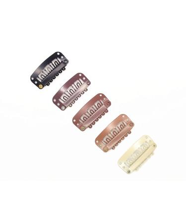 Buy iExtension 20 Beige Clip-in Hair Extensions | Real Hair Wefts & Clips for Durable Wigs - Buy Online on SooperMarket.com