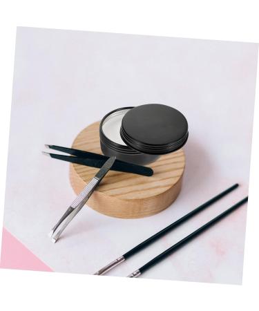 WOFASHPURET Brow Mapping Eyebrow Paste Eyebrow Makeup Tools Fake Leather Miss Eyebrow Shape Painting Brow Cream 5x5cm As Shown - Buy Online on SooperMarket.com