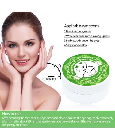 DELISOUL Collagen Under Eye Patches - Seaweed Eye Mask for Dark Circles & Puffiness - Anti Wrinkle Eye Gel Treatment for Puffy Eyes & Under Eye Bags - Improve & Firm Eye Skin - Buy Online on SooperMarket.com