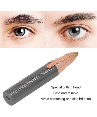 Buy Electric Eyebrow Hair Remover & Facial Hair Trimmer for Women - Painless & Portable with LED Light - Perfect for Lips & Nose (Black - Buy Online on SooperMarket.com