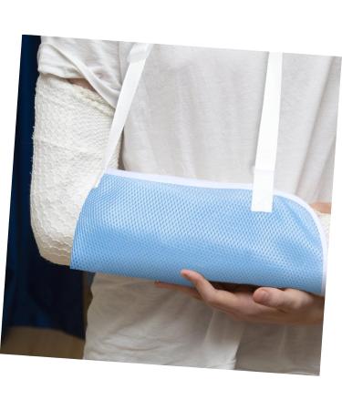Anneome Children's Arm Sling Children Arm Sling Shoulder Immobilizer Sling Suspenders for Arm Brace Net 50X27CM Sky-blue - Buy Online on SooperMarket.com
