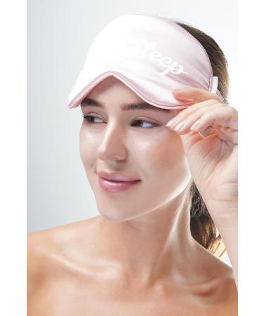 Buy Pink Satin Sleep Mask - One Size | Luxury Sleep Accessories for Restful Nights - Buy Online on SooperMarket.com