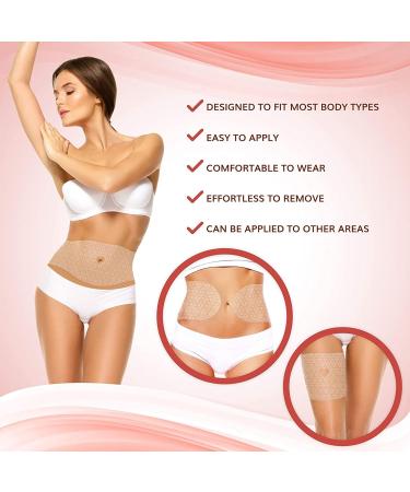 5 All Natural Moisturizing Body Applicator Wraps - Anti-Cellulite Firming Tummy Wrap Solution - Buy Online on SooperMarket.com