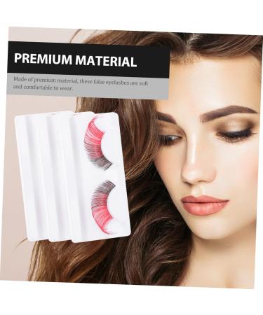 ABOOFAN 12 Pairs Halloween False Eyelashes Vivid Eyelashes Makeup Faux Eyelashes Pesta as Postizas Naturales Natural False Eyelashes Art Eyelashes Adhesive Dense Miss Imported Fiber - Buy Online on SooperMarket.com