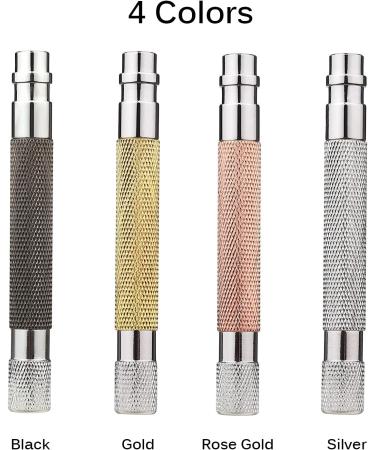 Xiaoxin Stainless Steel Shaving Handle | Double Edge Safety Razor Replacement | Manual Mustache Remover Accessories | Premium Silver Shaver Handle - Buy Online on SooperMarket.com