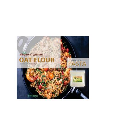 Organic Oat Flour 2lb (32 oz) - Shepherd's Natural: Gluten-Free, Non-GMO - Buy Online on SooperMarket.com