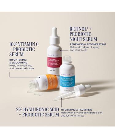 Buy Marcelle 2% Hyaluronic Acid + Probiotic Serum | Vegan Cruelty-Free Oil-Free Hypoallergenic - International Shipping Available - Buy Online on SooperMarket.com