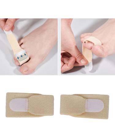 2pcs Soft Hammer Toe Straightener with Adjustable Strap - Claw Toe Corrector for Bent Toe (Medium) - Buy Online on SooperMarket.com