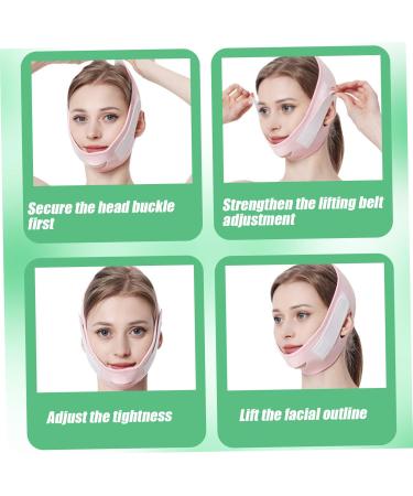 Double Chin Reducer V Line Face Lifting Strap - Adjustable 24-inch Chin Strap for Men & Women | Breathable & Comfortable - Buy Online on SooperMarket.com