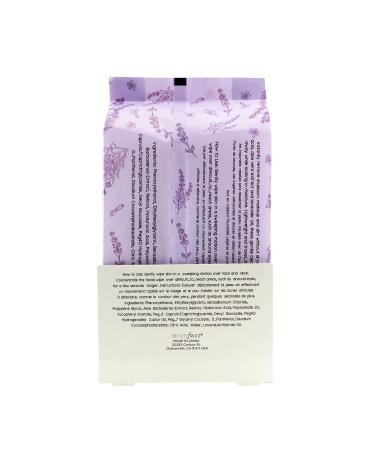 BeautyFrizz Lavender Face Cleansing Wipes - 120 pcs - Gentle Makeup Remover with Aloe, Retinol, Castor & Vitamin E - Refreshing Facial Wipes for Face & Neck - Buy Online on SooperMarket.com