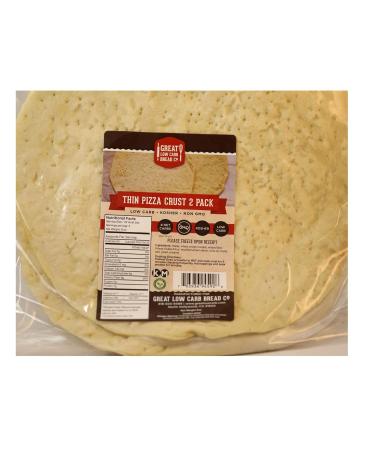 Great Low Carb 8 Oz 1 Bag - Thin Pizza Crust - 2 Pack