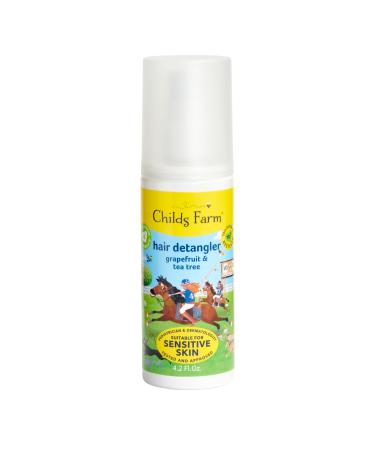 Childs Farm Kids Hair Detangler Grapefruit & Organic Tea Tree Suitable for Dry Sensitive & Eczema-prone Skin 4.2 Fl Oz