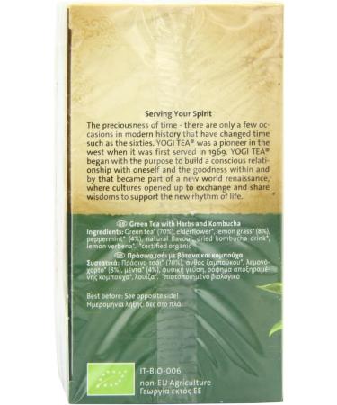 Yogi Tea Green Balance 17bag x 2 - Buy Online on SooperMarket.com