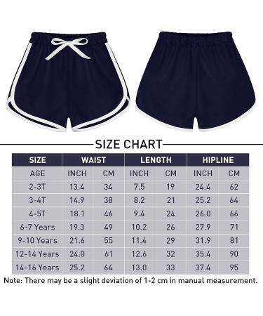Ruisita 3 Pieces Kids Running Athletic Shorts Set - Toddler Sport Shorts for Boys and Girls 4-5T - Black, Dark Grey, Navy Blue - Buy Online on SooperMarket.com
