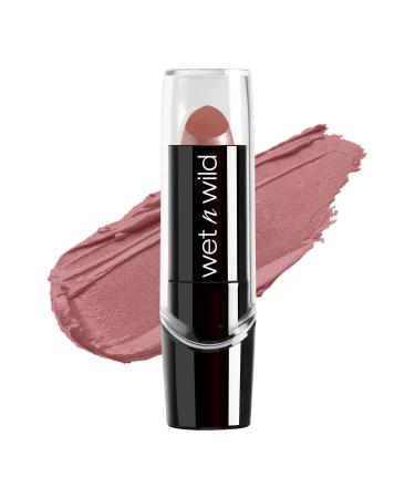 wet n wild Silk Finish Lipstick| Hydrating Lip Color| Rich Buildable Color| Dark Pink Frost Dark Pink Frost 0.13 Ounce (Pack of 1)