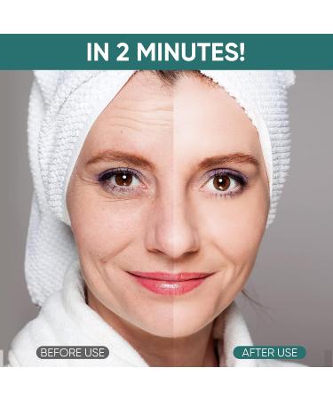 Instant Face Lift Cream with Hyaluronic Acid - Anti-aging Serum for Fine Lines, Wrinkles, and Sagging Skin - 2 Minute Results - Buy Online on SooperMarket.com