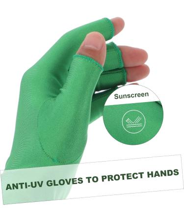 FOYTOKI 1 Pair Nail Gloves Fingerless Mitts Manicure Gloves Sunscreen Gloves Anti-uv Gloves Fingerless Gloves Gloves Manicure Tools UV Shield Gloves Nail Art Tools - Buy Online on SooperMarket.com