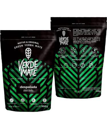 Verde Mate Green Despalada 0.5 kg - Pure Fine Yerba Mate from Brazil | Natural Caffeine | Air-Dried - Buy Online on SooperMarket.com