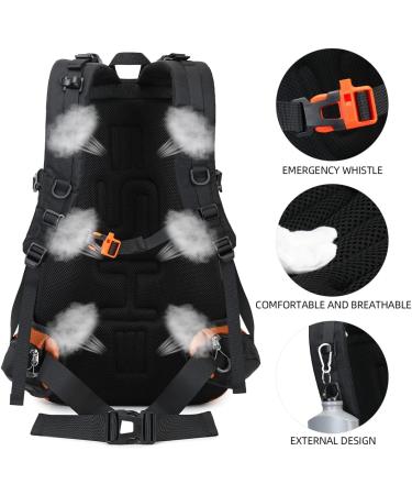 SHENHU Hiking Backpack 40L Waterproof Daypack Outdoor Sport Trekking Camping Backpack for Men Women A1-orange - Buy Online on SooperMarket.com
