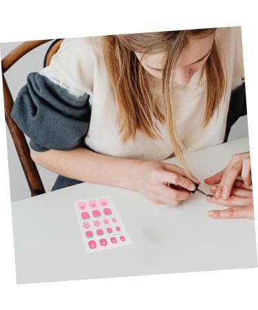 Gogogmee 8 Sheets Children's Nail Stickers Nails False Nail Nails for False Nails Nails Press on Nails for False Nail Tips Fake Nails False Nail for - Buy Online on SooperMarket.com