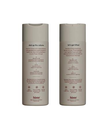 Hims Max Volume Shampoo & Conditioner Pack - Citrus Spice - Men's Natural Volumizing Hair Care - 2 x 6.4 fl oz - Buy Online on SooperMarket.com