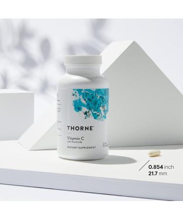 Thorne Vitamin C with Flavonoids - Blend of Vitamin C and Citrus Bioflavonoids from Oranges the Way They're Found Together in Nature - 180 Capsules - Buy Online on SooperMarket.com