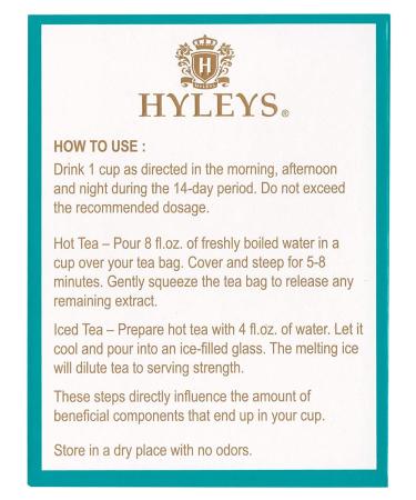 Hyleys 14-Day Cleanse Tea Kit - 42 Tea Bags for Detox & Wellness - Buy Online on SooperMarket.com
